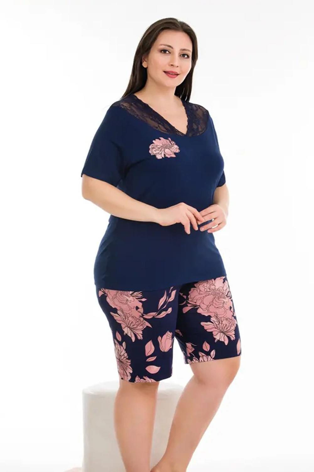 Lacivert pijama takımı